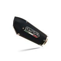 Escape compatible con Aprilia RS 457 2024-2025, Gpe Ann. Black titanium, Escape completo racing, incluyendo colector y db killer desmontable, sin homologación 