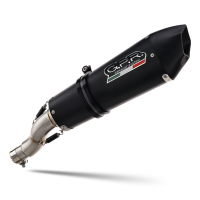 Escape compatible con Ktm Enduro 690 R 2019-2020, GP Evo4 Black Titanium, Escape homologado, legal, con db killer extraíble, tubo de conexión y catalizador 