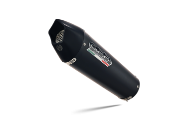Escape compatible con Aprilia RS 457 2024-2025, GP Evo4 Black Titanium, Escape completo homologado y legal,con catalizador incluido db killer extraíble 