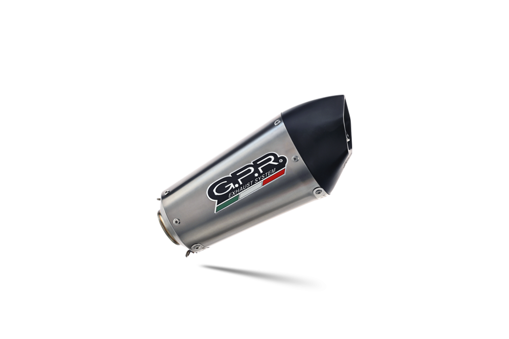 Escape compatible con Kawasaki Z 1000 Sx 2017-2020, GP Evo4 Titanium, Par de terminales de escape homologados, con db killer extraíbles y tubos de conexión específicos 