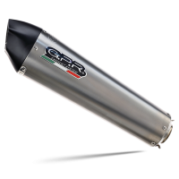 Escape compatible con Suzuki V-Strom DL650 2004-2011, Gpe Ann. titanium, Escape semi-completo homologado, con db killer extraible y catalizador 