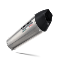 Escape compatible con Husqvarna Nuda 900 - Nuda 900 R 2012-2013, Gpe Ann. titanium, Escape racing, silenciador con tubo de conexion, articulo sin homologacion 