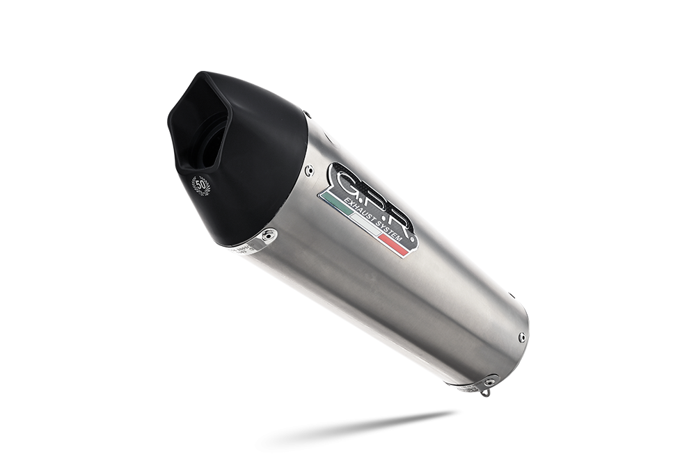 Escape compatible con Kawasaki Z 300 2014-2017, Gpe Ann. titanium, Escape racing, silenciador con tubo de conexion, articulo sin homologacion 