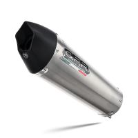 Escape compatible con Kawasaki Z 300 2014-2017, Gpe Ann. titanium, Escape racing, silenciador con tubo de conexion, articulo sin homologacion 