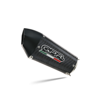 Escape compatible con Yamaha Mt-03 2018-2020, GP Evo4 Poppy, Escape legal, homologado, silenciador con db killer desmontable y tubo de conexión específico 