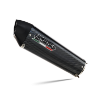 Escape compatible con Kawasaki Versys 650 2006-2014, Gpe Ann. Poppy, Escape legal, homologado, silenciador con db killer desmontable y tubo de conexión específico 