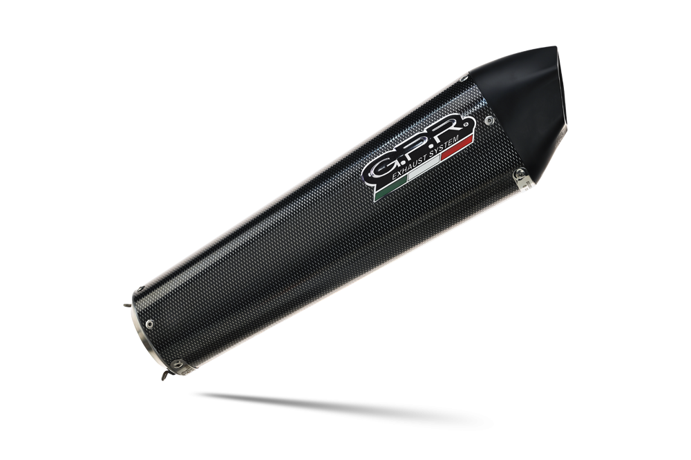 Escape compatible con Bmw K 1600 Gtl 2017-2021, GP Evo4 Poppy, Par de terminales de escape homologados, con db killer extraíbles y tubos de conexión específicos 
