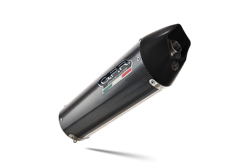 Escape compatible con Bmw F 800 -S -ST 2006-2011, Gpe Ann. Poppy, Escape legal, homologado, silenciador con catalizador, db killer desmontable y tubo de conexión específico 