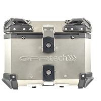 GPR TECH BAUL ALPI-TECH 35 LT. Baúl superior Top Case de Titanio color natural con placa universal incluida Capacidad Litros 35