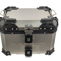 GPR TECH BAUL ALPI-TECH 35 LT. Baúl superior Top Case de Titanio color natural con placa universal incluida Capacidad Litros 35