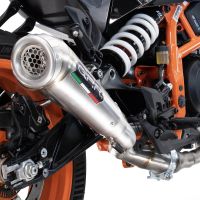 Escape compatible con Husqvarna Svartpilen 401 2024-2025, Powercone Evo, Escape legal, homologado, silenciador con db killer desmontable y tubo de conexión específico 