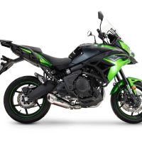 Escape compatible con Kawasaki Versys 650 2023-2025, GP-Revo Titanium, Escape completo racing, incluyendo colector y db killer desmontable, sin homologación 