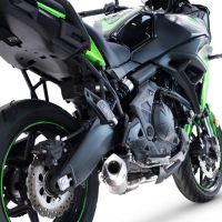 GPR escape compatible con  Kawasaki Versys 650 2023-2025, GP-Revo Titanium, Escape completo racing, incluyendo colector y db killer desmontable, sin homologación 