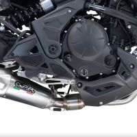 Escape compatible con Kawasaki Ninja 650 2023-2025, GP-Revo Titanium, Escape completo racing, incluyendo colector y db killer desmontable, sin homologación 