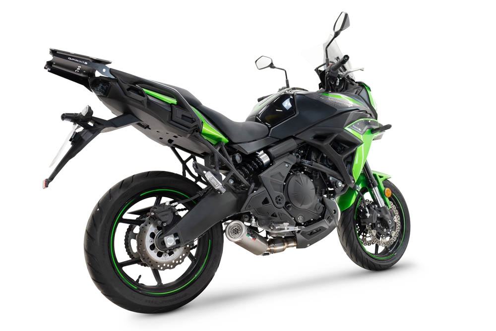 GPR escape compatible con  Kawasaki Versys 650 2023-2025, M3 Inox , Escape racing, linea completa, suministrado con colector especifico, articulo sin homologacion 