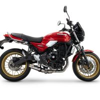 Escape compatible con Kawasaki Z 650 RS 2024-2025, Deeptone Inox, Escape racing, linea completa, suministrado con colector especifico, articulo sin homologacion 
