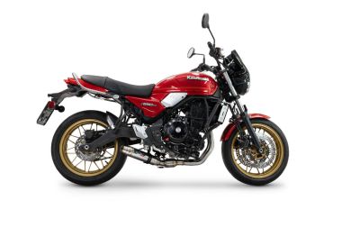 Escape compatible con Kawasaki Z 650 RS 2024-2025, Deeptone Inox, Escape racing, linea completa, suministrado con colector especifico, articulo sin homologacion 