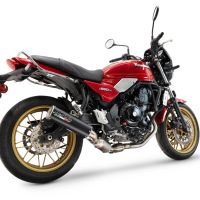 GPR escape compatible con  Kawasaki Z 650 RS 2024-2025, M3 Black Titanium, Silenciador homologado para ruido, escape completo con catalizador y db killer 