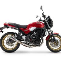 Escape compatible con Kawasaki Z 650 RS 2024-2025, Powercone Evo, Silenciador homologado para ruido, escape completo con catalizador y db killer 