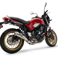 Escape compatible con Kawasaki Z 650 RS 2024-2025, Powercone Evo, Silenciador homologado para ruido, escape completo con catalizador y db killer 