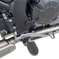 GPR escape compatible con  Kove 800X 2024-2026, Decatalizzatore RACING, Tubo supresor de catalizador 