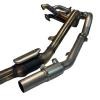 GPR escape compatible con  Kove 800X 2024-2026, Decatalizzatore RACING, Tubo supresor de catalizador 