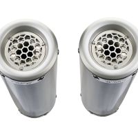 Escape compatible con Honda Vtr 1000 Sp-2 RC51 2002-2006, M3 Inox , Par de terminales de escape homologados, con db killer extraíbles y tubos de conexión específicos 
