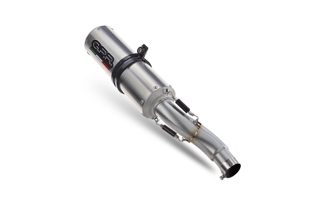 Escape compatible con Yamaha Tracer 900 GT 2018-2020, M3 Inox , Escape completo homologado y legal,con catalizador incluido db killer extraíble 