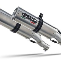 Escape compatible con Honda Vtr 1000 Sp-2 RC51 2002-2006, M3 Inox , Par de terminales de escape homologados, con db killer extraíbles y tubos de conexión específicos 