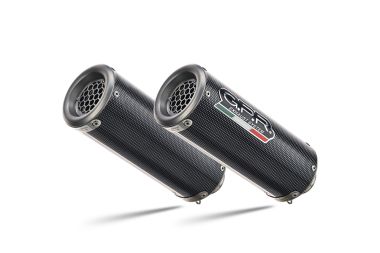 Escape compatible con Kawasaki Z 1000 Sx 2011-2016, M3 Poppy , Doble escape racing, con tubos de conexión, artículo sin homologación 