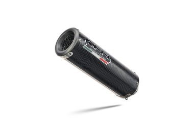 Escape compatible con Ducati Diavel 1198 2011-2016, M3 Poppy , Escape racing, silenciador con tubo de conexion, articulo sin homologacion 