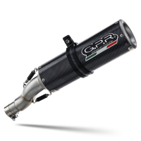 Escape compatible con Moto Guzzi Griso 1100 2005-2008, M3 Poppy , Escape legal, homologado, silenciador con db killer desmontable y tubo de conexión específico 