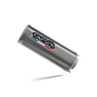 Escape compatible con Honda Forza 750 2021-2024, M3 Titanium Natural, Escape legal, homologado, silenciador con db killer desmontable y tubo de conexión específico 