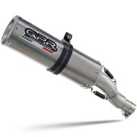 Escape compatible con Honda Forza 750 2021-2024, M3 Titanium Natural, Escape legal, homologado, silenciador con db killer desmontable y tubo de conexión específico 