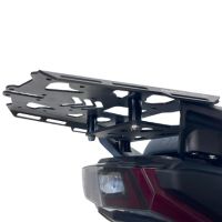 Baúl GPR TECH compatible con  Sym ADX 300 2024/2026 e5 Plus Baúl Alpi-Tech en aluminio color plata con placa específica incluida Capacidad Litros 35