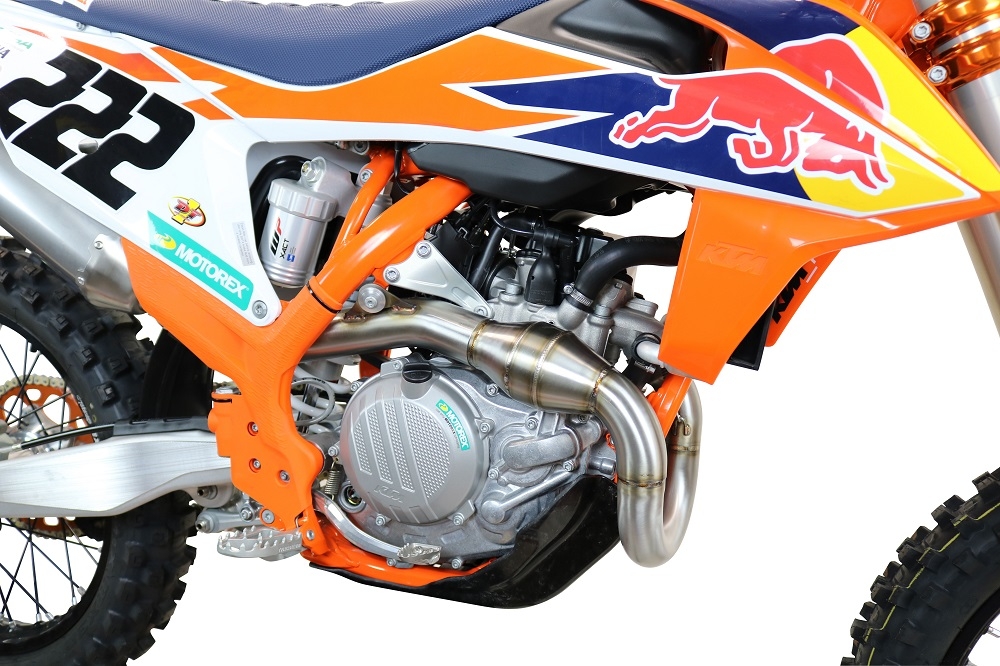 GPR escape compatible con  Gas Gas MC 450F 2021-2023, Pentacross FULL Titanium, Escape completo racing, incluyendo colector y db killer desmontable, sin homologación 