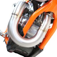 GPR escape compatible con  Gas Gas MC 450F 2024-2025, Pentacross Inox, Escape completo racing, incluyendo colector y db killer desmontable, sin homologación 