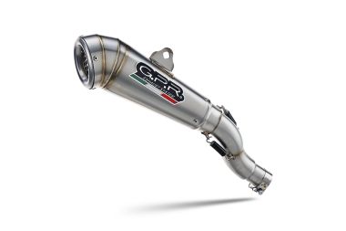 Escape compatible con Voge 500R 2021-2024, Powercone Evo, Escape racing, silenciador con tubo de conexion, articulo sin homologacion 