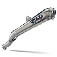 Escape compatible con Bmw F 700 Gs 2011-2015, Powercone Evo, Escape legal, homologado, silenciador con db killer desmontable y tubo de conexión específico 