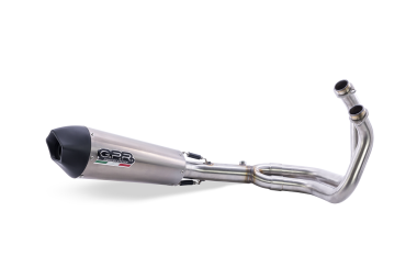 Escape compatible con Yamaha Mt-07 2014-2016, Gpe Ann. titanium, Escape completo homologado y legal, incluido db killer extraíble 