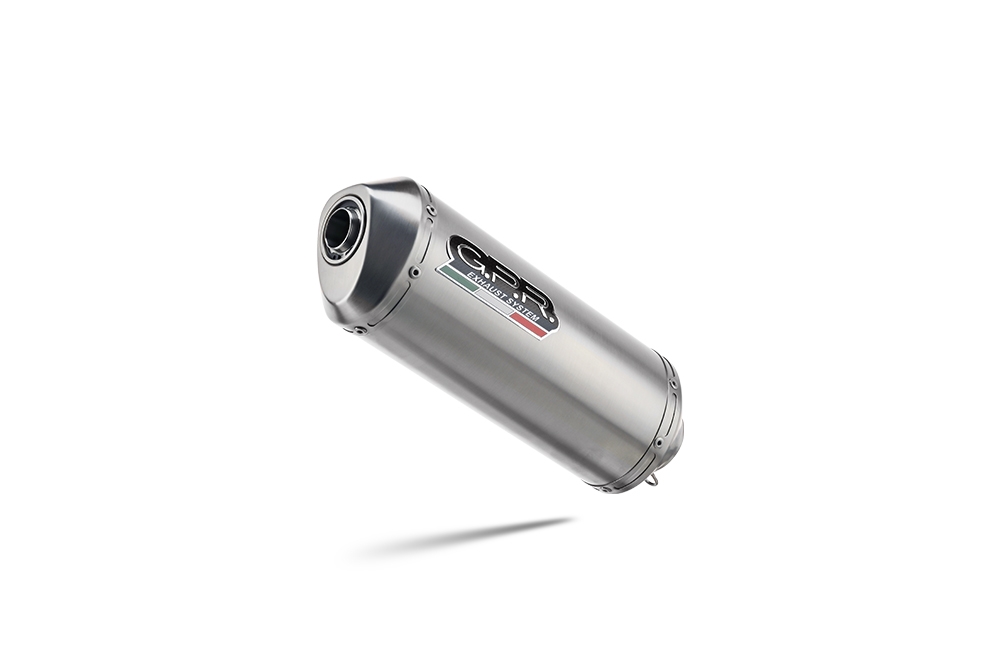Escape compatible con Yamaha Tracer 900 GT 2018-2020, Satinox , Escape completo homologado y legal,con catalizador incluido db killer extraíble 