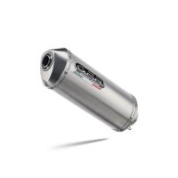 Escape compatible con Yamaha Mt-09 2017-2020, Satinox , Escape completo homologado y legal,con catalizador incluido db killer extraíble 