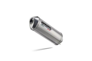 Escape compatible con Yamaha Mt-09 2017-2020, Satinox , Escape completo homologado y legal,con catalizador incluido db killer extraíble 