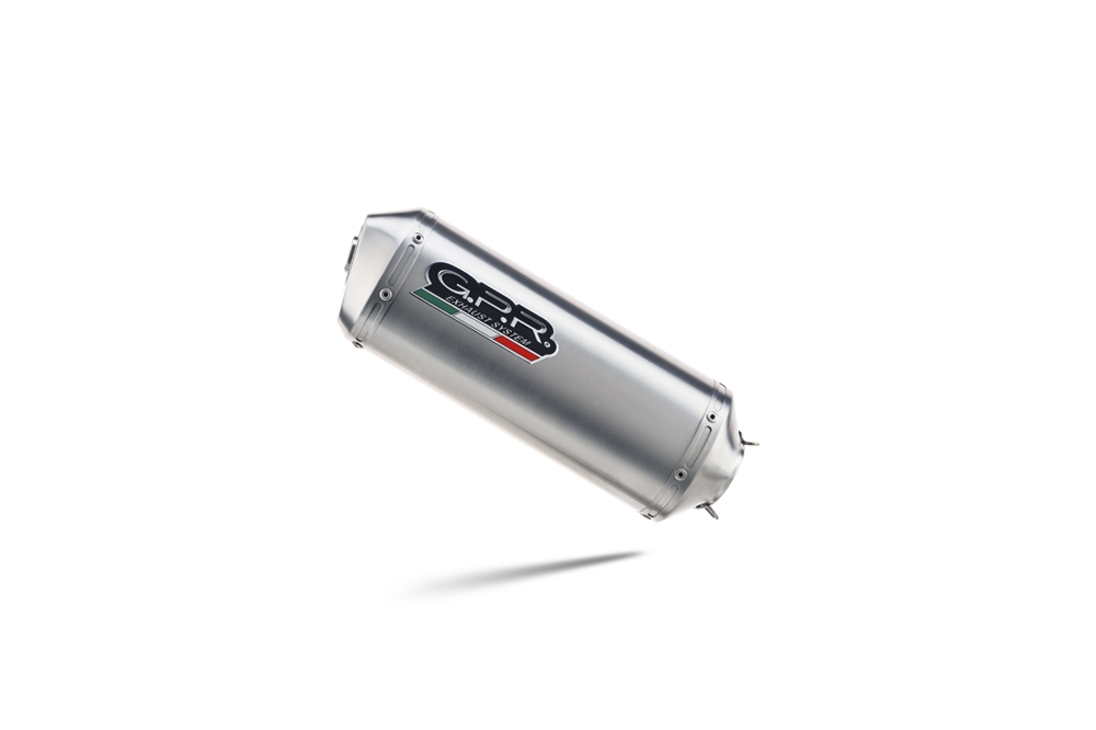 Escape compatible con Yamaha Tracer 900 GT 2018-2020, Satinox , Escape completo homologado y legal,con catalizador incluido db killer extraíble 