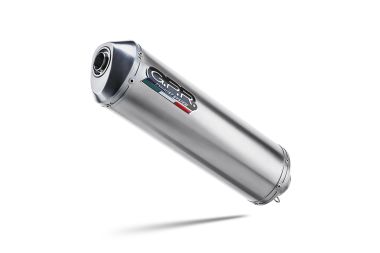 Escape compatible con Kawasaki KLX 250 R 1994-2007, Satinox , Escape legal, homologado, silenciador con db killer desmontable y tubo de conexión específico 