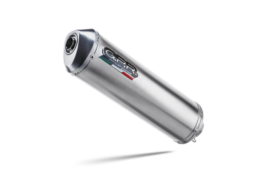 Escape compatible con Honda Transalp Xl 600 V 1996-1999, Satinox , Escape legal, homologado, silenciador con db killer desmontable y tubo de conexión específico 