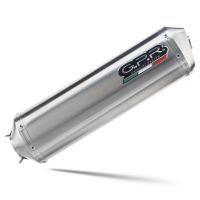 Escape compatible con Bmw F 650 Gs 2004-2013, Satinox , Escape legal, homologado, silenciador con db killer desmontable y tubo de conexión específico 