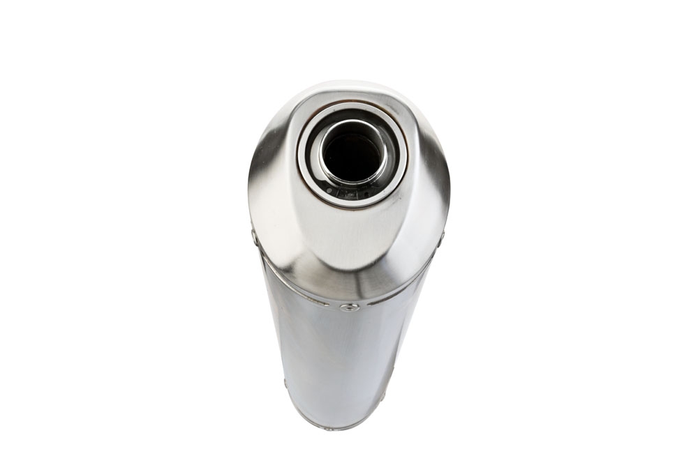 Escape compatible con Yamaha Tracer 900 GT 2018-2020, Satinox , Escape completo homologado y legal,con catalizador incluido db killer extraíble 