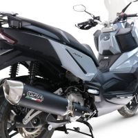 GPR escape compatible con  Sym ADX 300 2024-2026, Furore-X Scooter, Silenciador homologado para ruido, escape completo con catalizador y db killer 