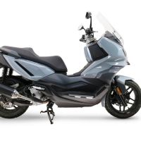 GPR escape compatible con  Sym ADX 300 2024-2026, Furore-X Scooter, Escape racing, silencioso con tubo de conexión 